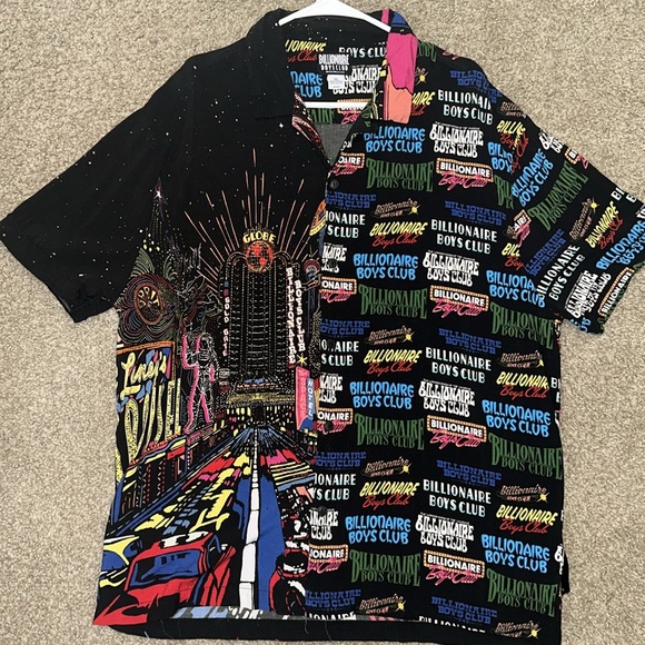 Billionaire Boys Club Las Vegas Strip Button Up - Picture 2 of 3